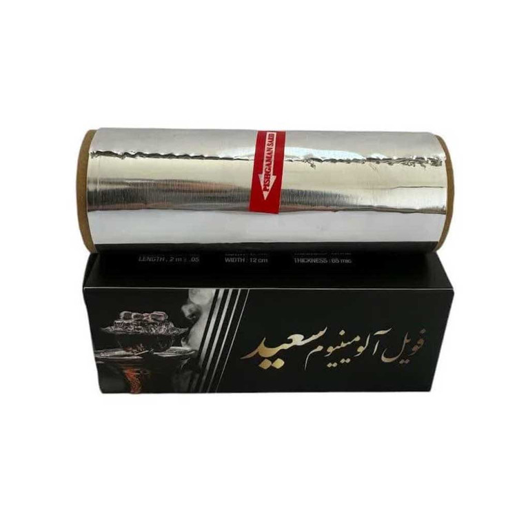 فویل قلیون 65 میکرون عرض 12 سانت دو متری