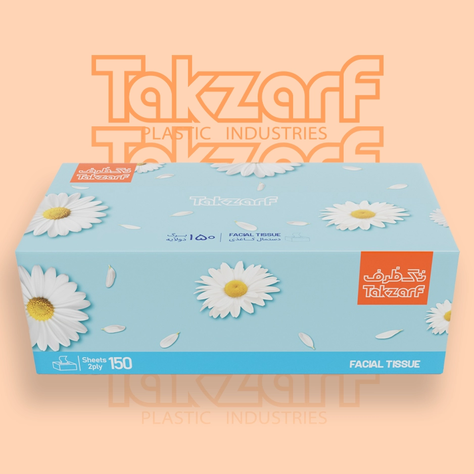 دستمال کاغذی جعبه‌ای