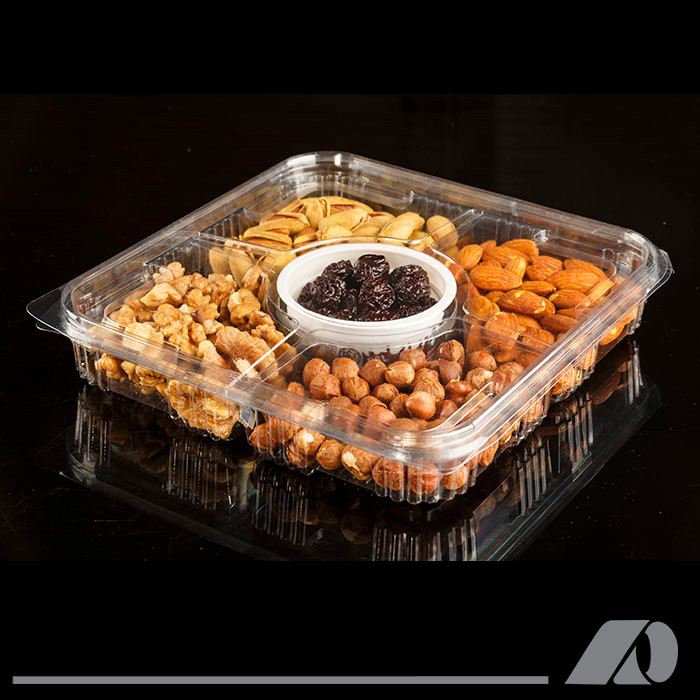 ظرف پنج خانه دایره