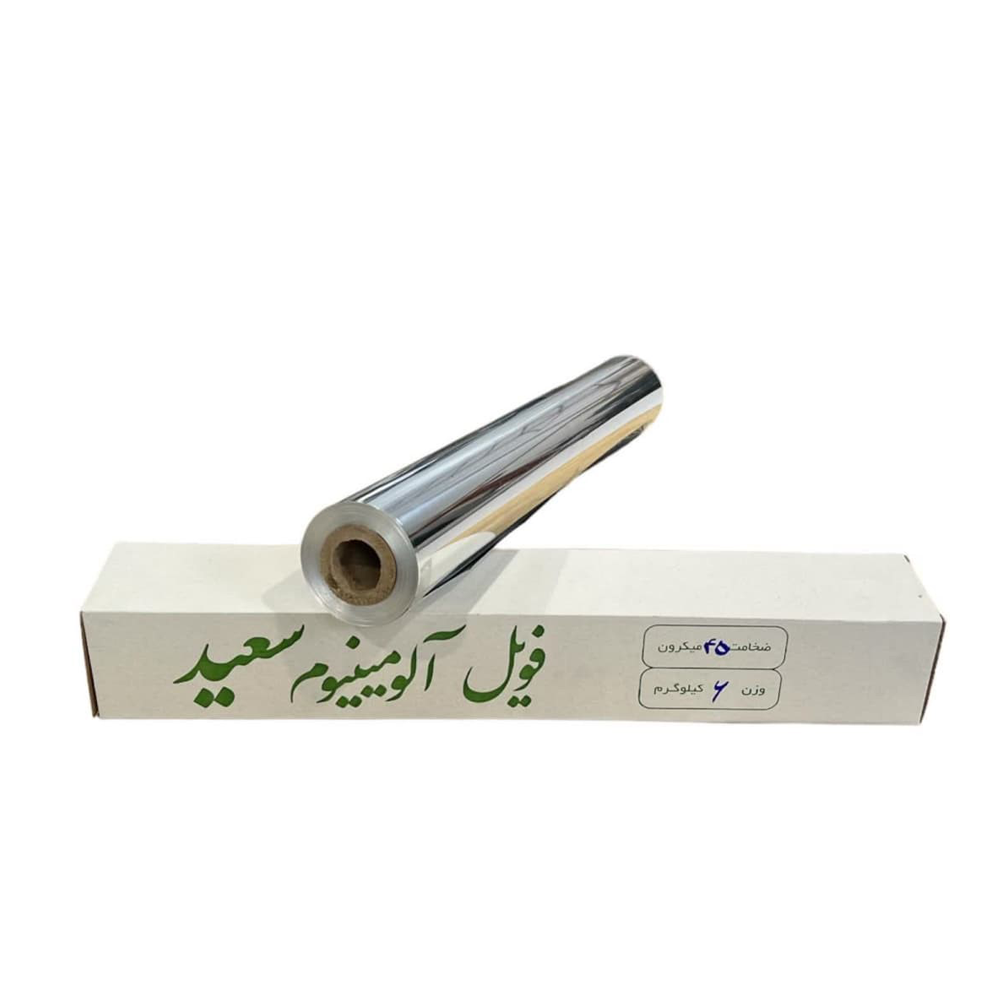 فویل 45 میکرون عرض 60 سانت 6 کیلویی