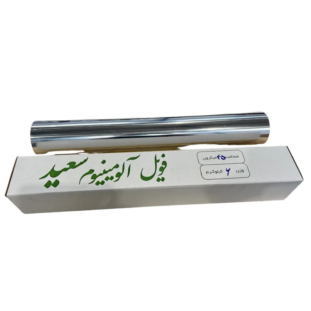 فویل 45 میکرون عرض 60 سانت 6 کیلویی