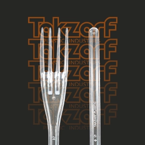 چنگال یکبارمصرف موج